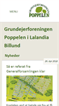 Mobile Screenshot of gf-poppelen.dk